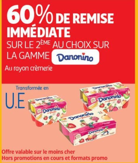 SUR LA GAMME Danonimo 