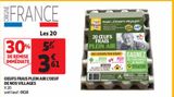 OEUFS FRAIS PLEIN AIR L'OEUF DE NOS VILLAGES  offre à 3,61€ sur Auchan