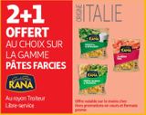 SUR LA GAMME PÀTES FARCIES  RANA offre sur Auchan