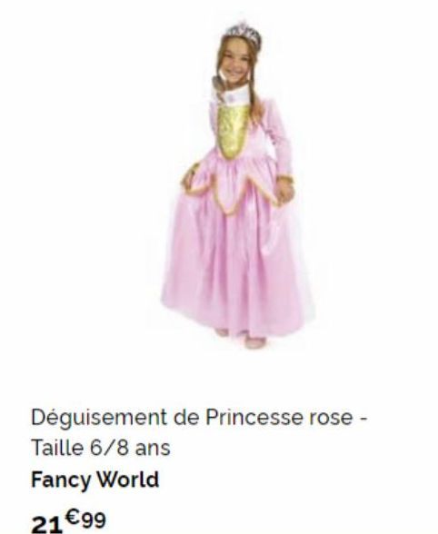 déguisement de princesse 