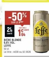 bière blonde 