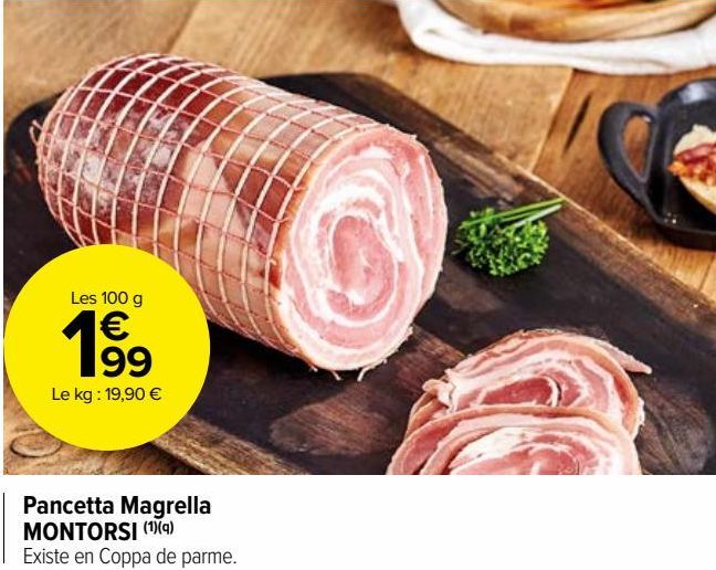 Pancetta Magrella MONTORSI 