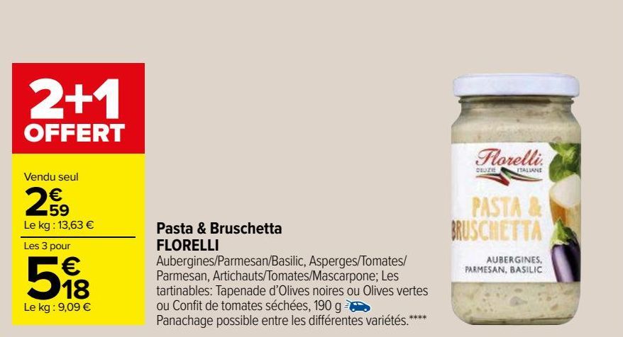 Pasta & Bruschetta FLORELLI