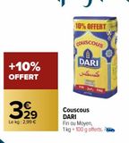 Couscous DARI offre à 3,29€ sur Carrefour Market