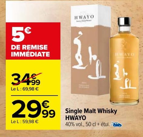 Single Malt whisky HWAYO