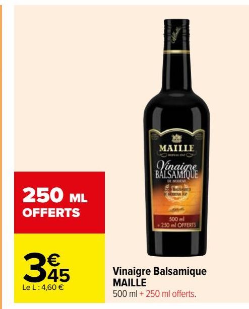 vinaigre Balsamique Maille