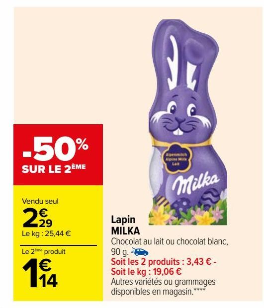 lapin Milka