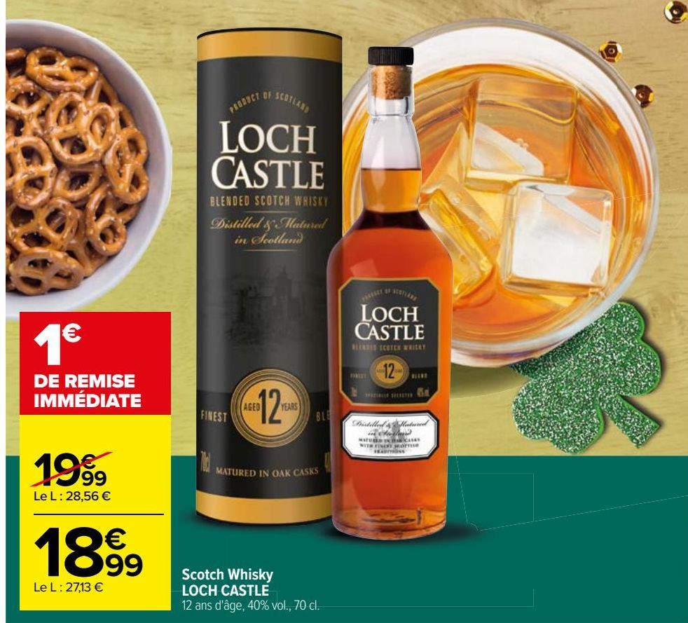 Scotch whisky LOCH CASTLE