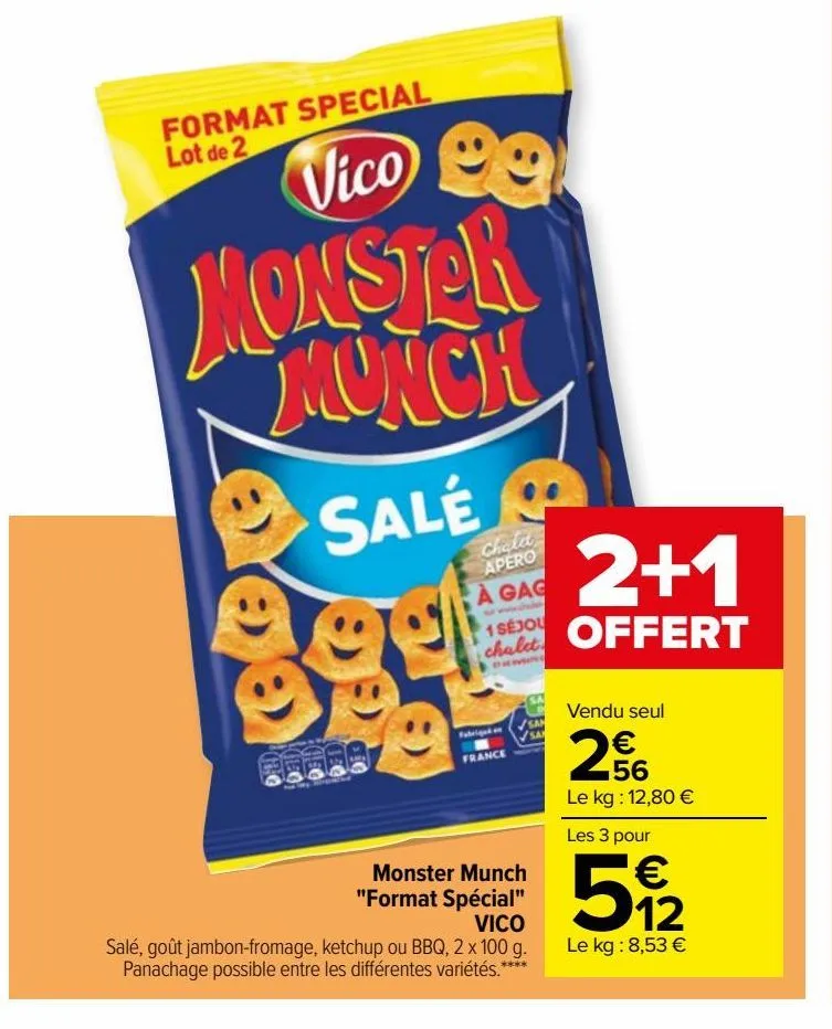 monster munch format special vico
