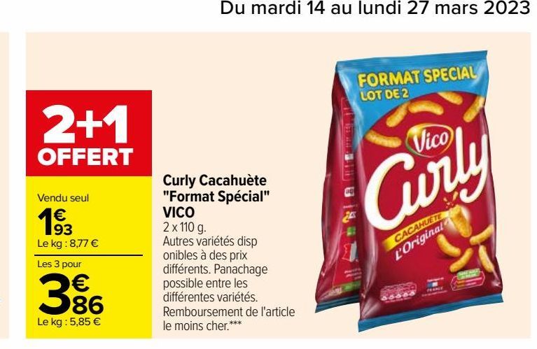 Curly Cacahuete Format Special VICO