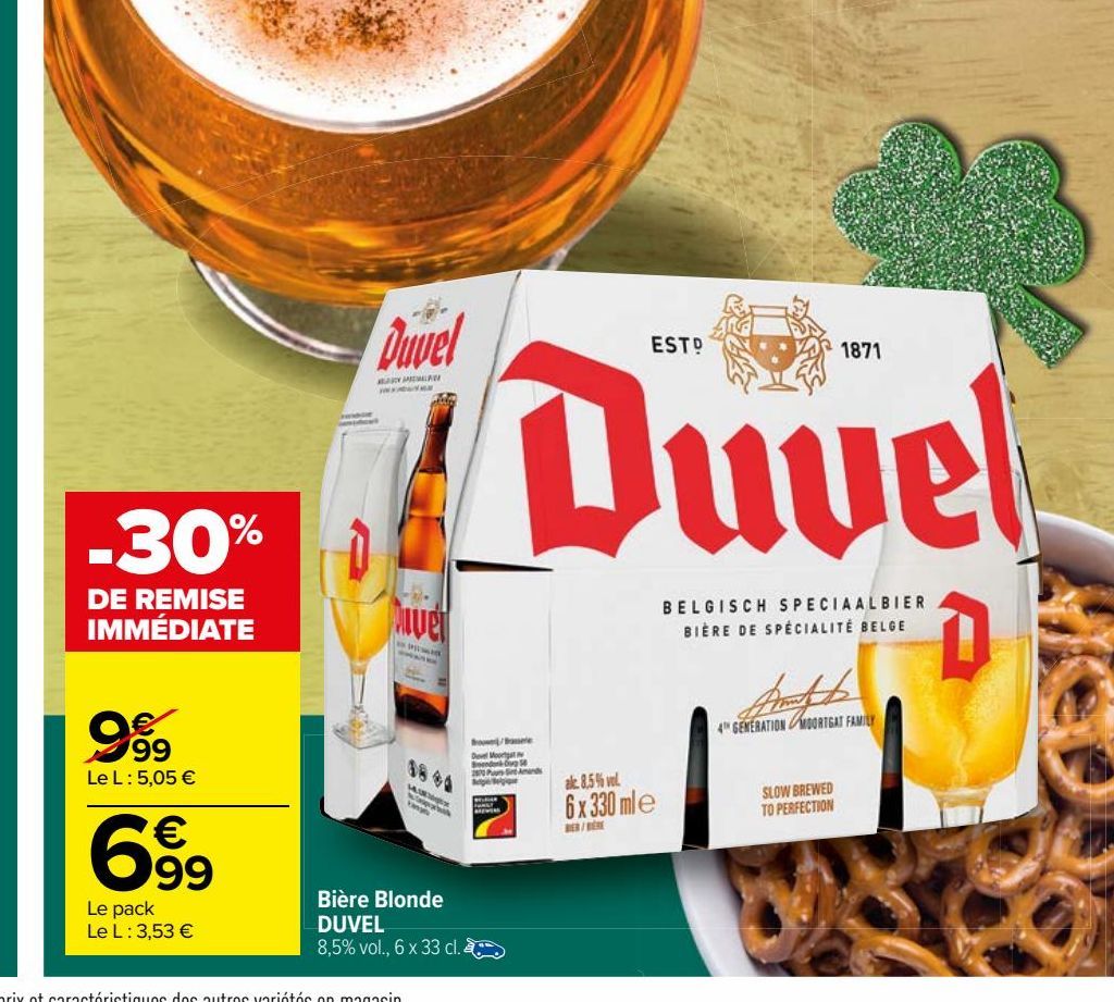 bière blonde Duvel