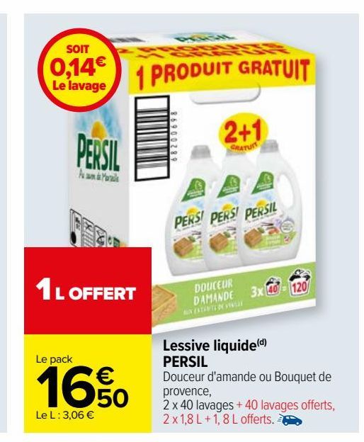 lessive liquide Persil