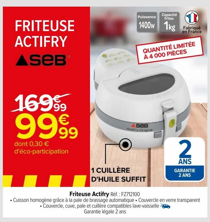 friteuse actifry aseb