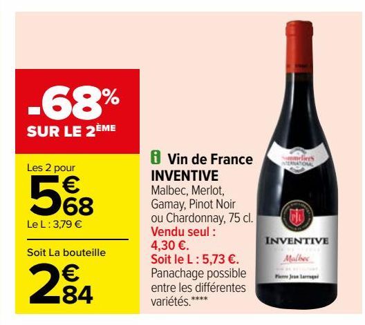 vin de France INVENTIVE