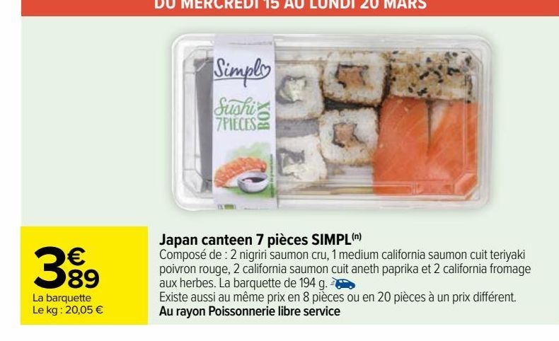 Japan canteen 7 pieces SIMPL