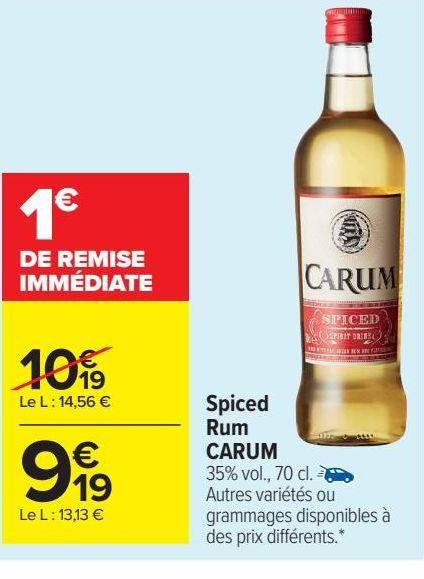 Spiced Rum CARUM