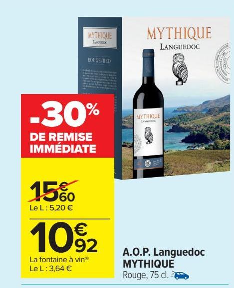 A.O.P. Languedoc MYTHIQUE