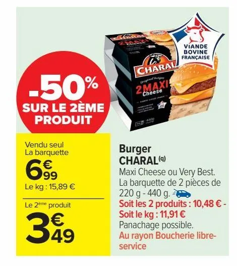 burger charal