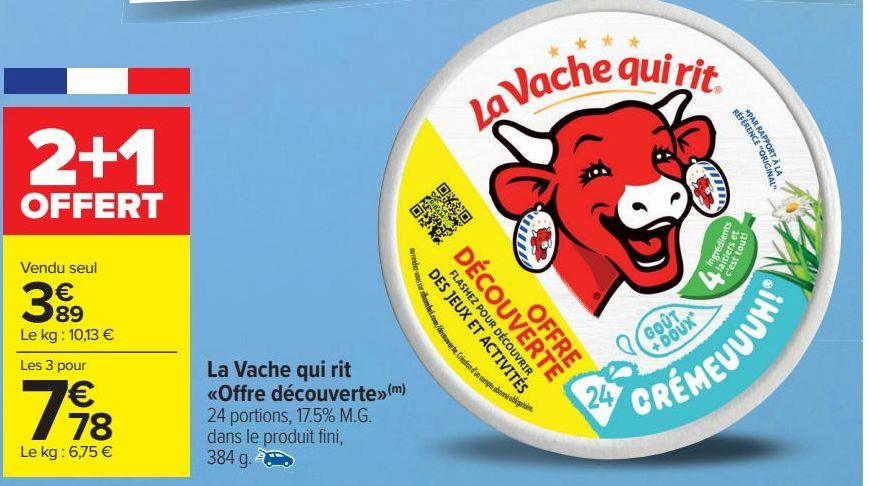 La Vache qui rit <Offre découverte>