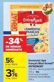 Emmental râpé français Maxi format ENTREMONT offre à 3,76€ sur Carrefour Market