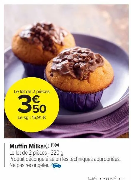muffin milka