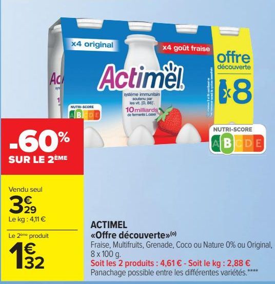 ACTIMEL <Offre découverte>