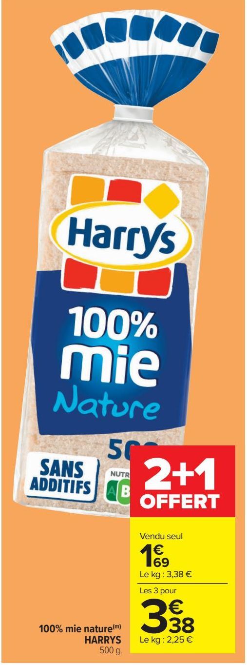 100% mie nature HARRY'S