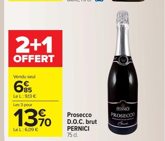 Prosecco D.O.C BRUT PERNICI 