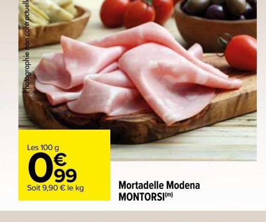 Mortadelle Modena Montorsi