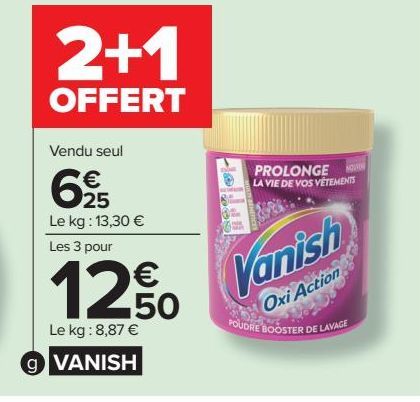 Détachant  Action oxi Vanish