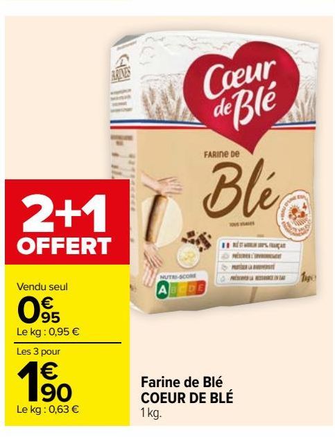 Farine de Blé COEUR DE BLE 