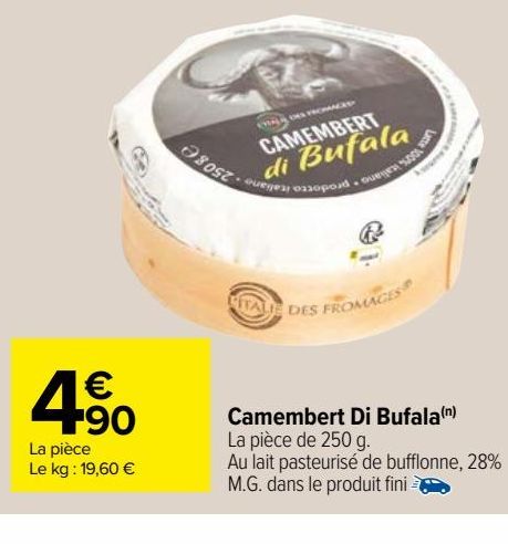 Camembert Di Bufala 