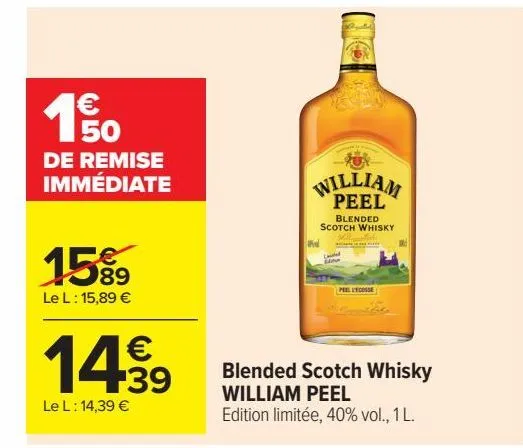 blended scotch whisky willam pell