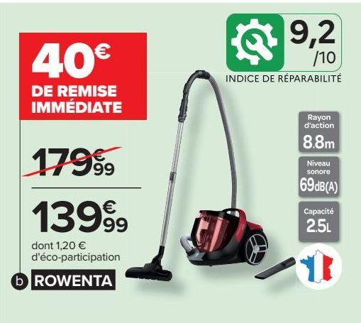 Aspirateur sans sac 