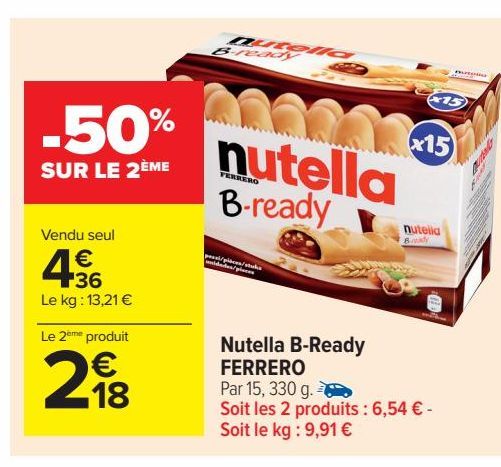 Nutella B-Ready FERRERO