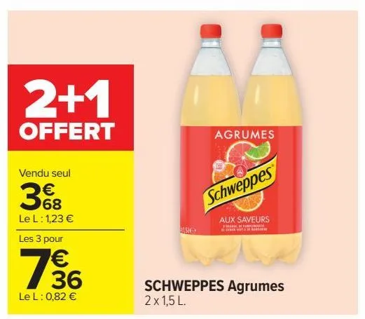 schweppes agrumes 