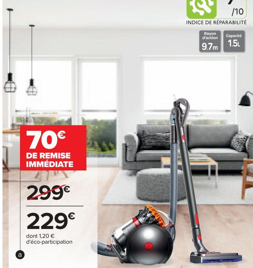 Aspirateur Dyson Big Ball Multifloor 