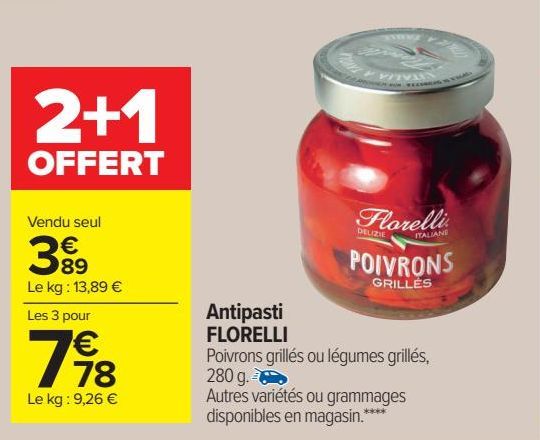 Antipasti FLORELLI