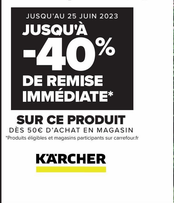 Produits éligibles et magasins participants sur carrfour.fr