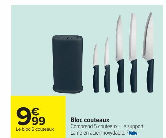 Bloc couteaux 