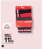 Boxers hommes offre à 11,9€ sur Carrefour