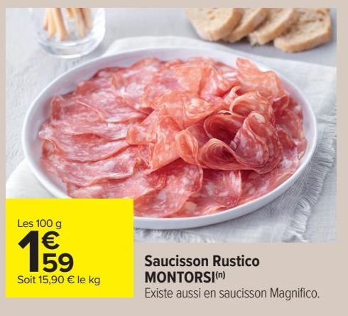 Saucisson Rustico MONTORSI