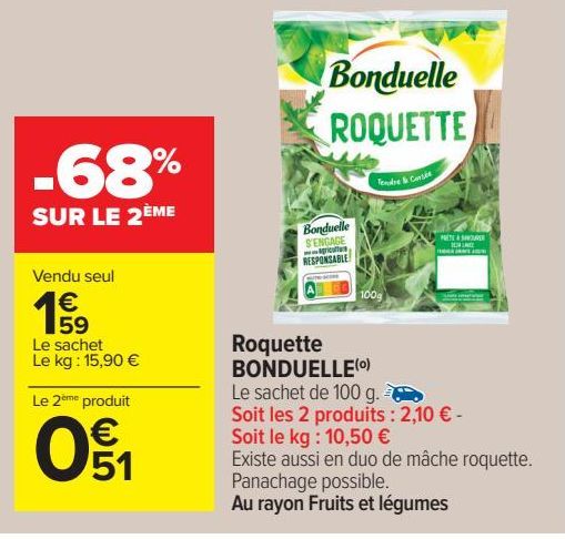 Roquette Bonduelle