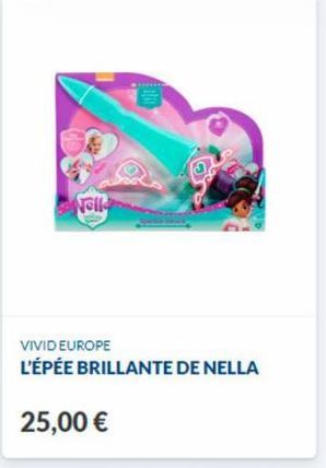 Nell  VIVID EUROPE L'ÉPÉE BRILLANTE DE NELLA  25,00 € 
