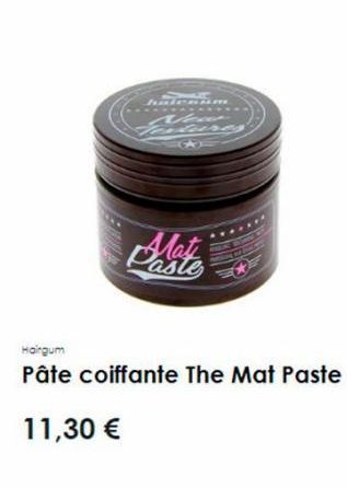 airgum  Pâte coiffante The Mat Paste  11,30 €  haironm  New  