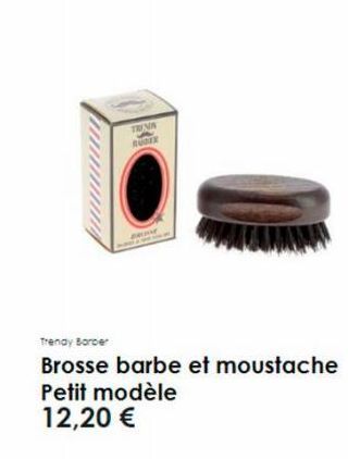 TRENIN RUDER  BROM  Trendy Border  Brosse barbe et moustache Petit modèle 12,20 € 
