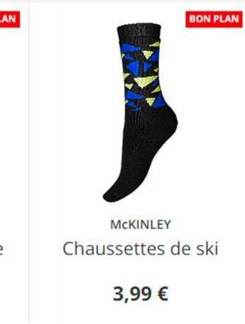 MCKINLEY  3,99 €  BON PLAN  Chaussettes de ski 