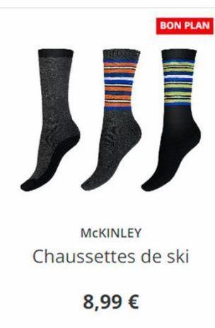 MCKINLEY  JJJ  BON PLAN  8,99 €  Chaussettes de ski 