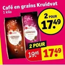 espresso  -espresso  2 pour  174⁹  2 pour  19⁹8 174⁹ 