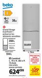 Réfrigérateur combiné Beko offre à 624,99€ sur Conforama